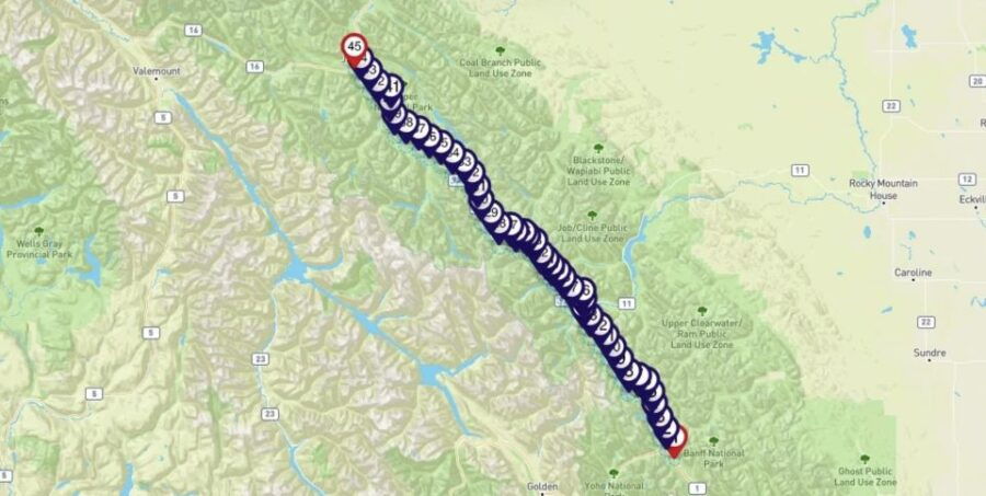 Icefields Parkway: Smartphone Audio Driving Tour - Good To Know