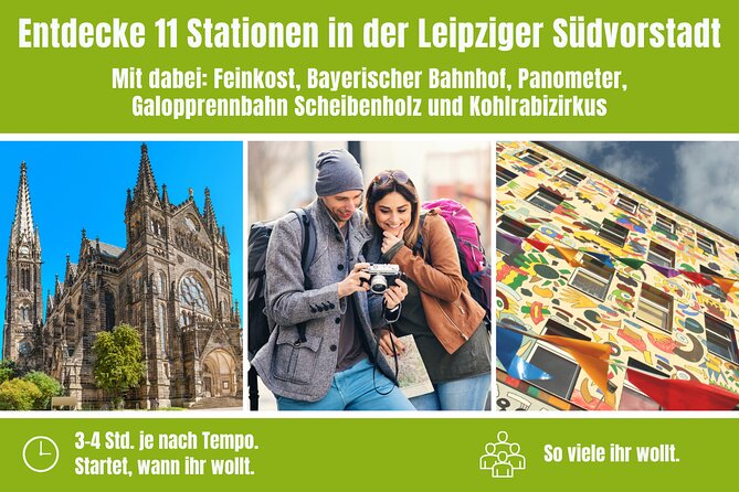 Individual Scavenger Hunt City Tour Through Leipzigs Southern Suburb