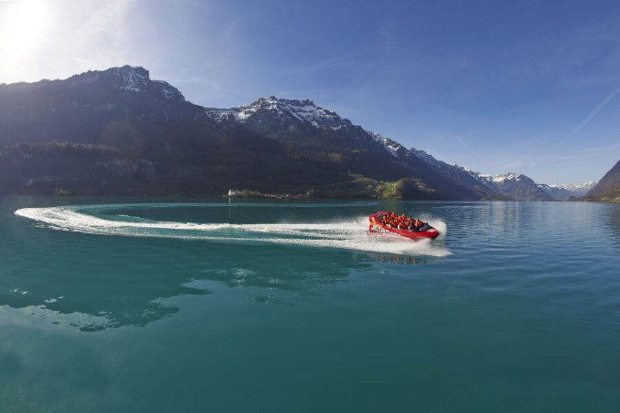 Interlaken: Scenic Jetboat Ride on Lake Brienz