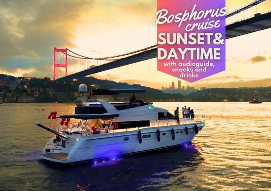 Istanbul: Sunset or Daytime Yacht Tour W/Audioguide & Snacks - Good To Know