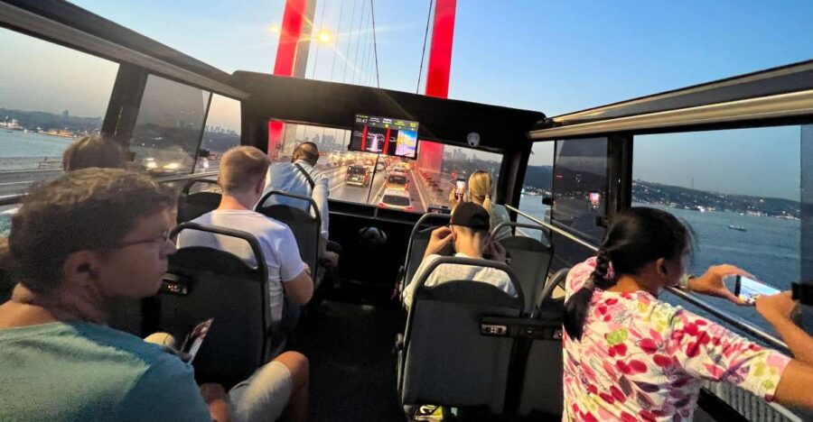 Istanbul: Two Continents Evening Bus Tour With Commentary - Good To Know