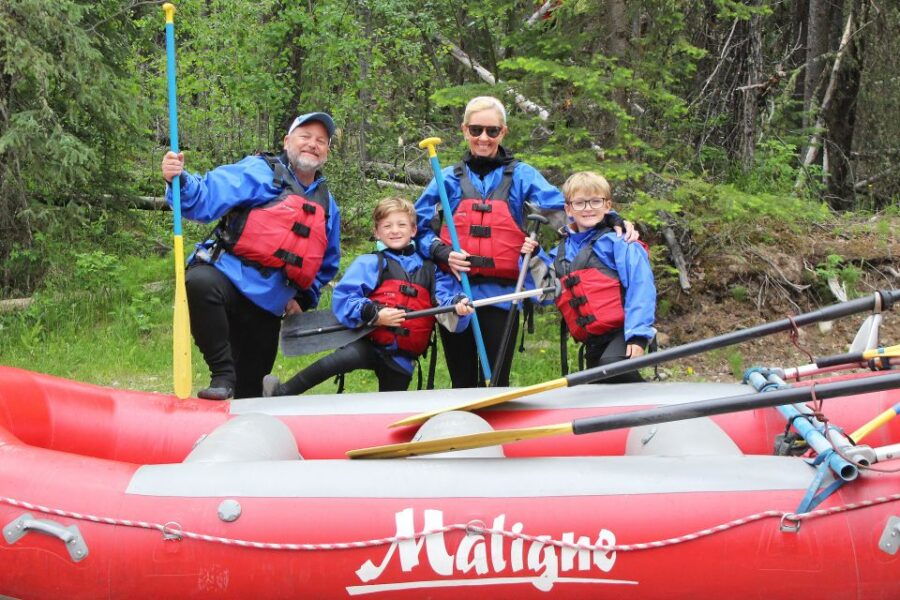 Jasper: Canyon Run Family Whitewater Rafting
