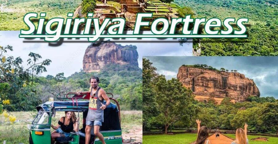 Kandy:Sigiriya Fortress & Cave Temple All-Inclusive Tuk Tour