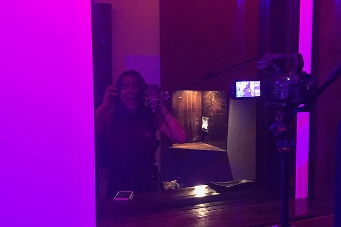 Karaoke Recording Inside a Professional Recording Studio