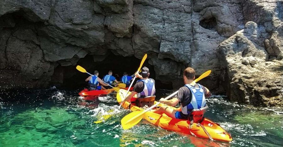 Kayak Through the Caves and Cliffs of Mogan