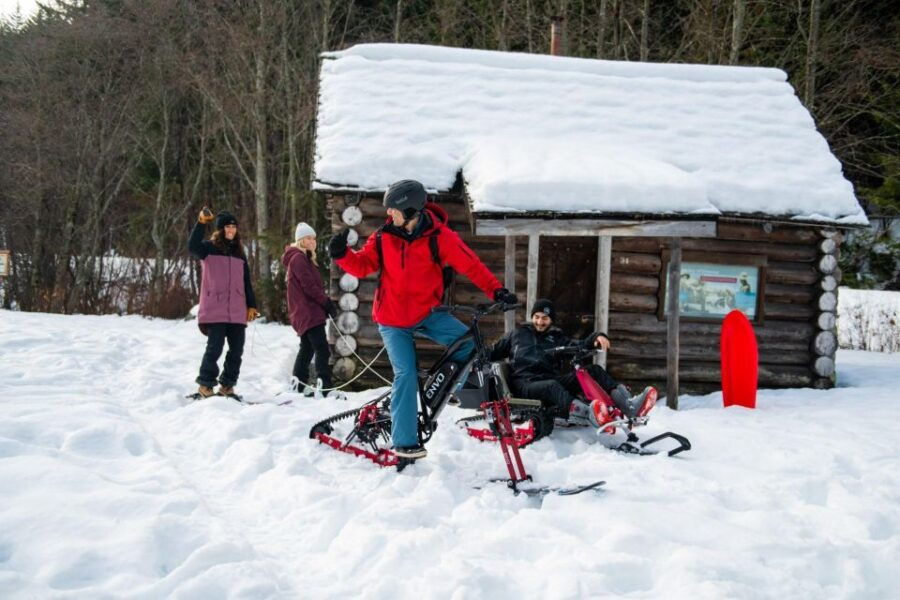 Kelowna: Snow E-Biking With Lunch, Wine Tastings & S’mores