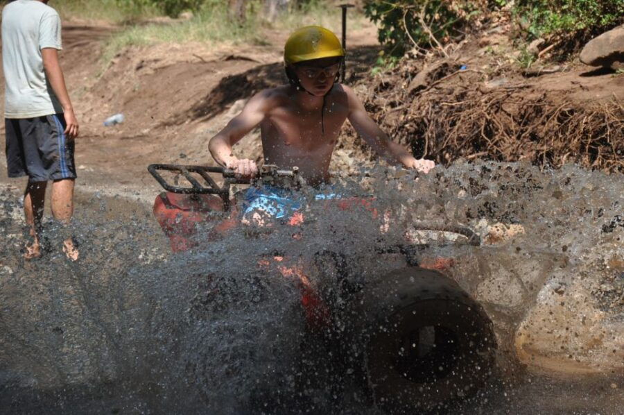Kemer: Forest, Mud, and Streams Quad Safari Tour With Pickup