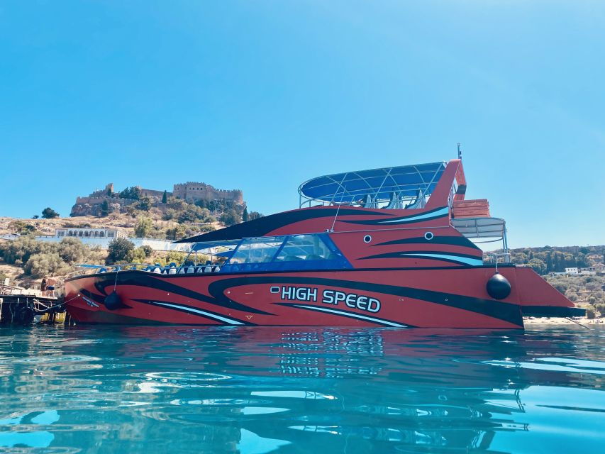 Kolympia: Fast Boat to Rhodes Town Return Ticket - Good To Know