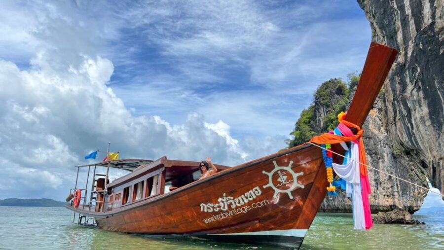 Krabi 4 Island by Luxury Vintage Boat Sunrise / Sunset - Activity Details for Krabi 4 Island Tour