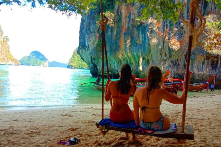Krabi: 4 Islands & Ko Hong Private Long-tail Boat Tour