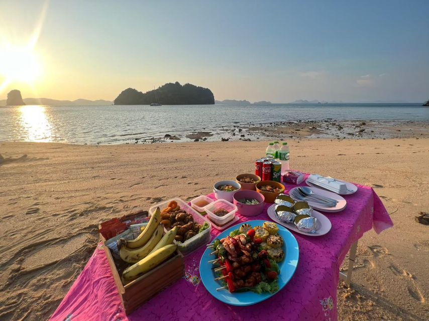 Krabi Hong Sunset Island Private Luxury Vintage Boat