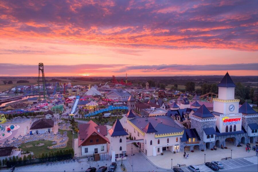 Krakow: Energylandia Entry Ticket and Round-Trip Transport