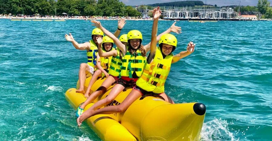 Kressbronn: Thrilling Banana Ride Experience