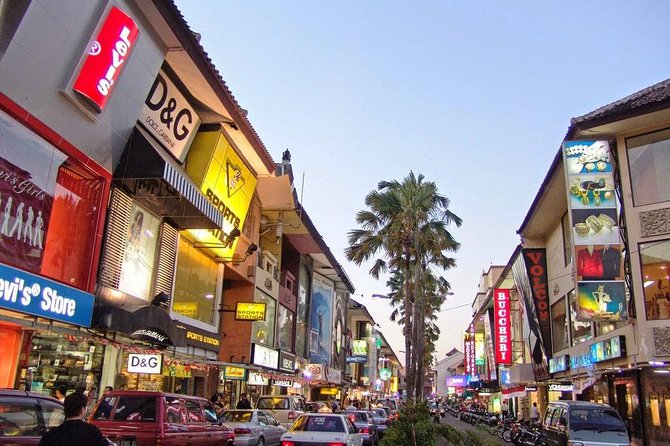 Kuta District Shopping Trip With Spa Massage