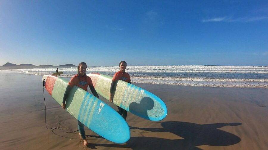 Lanzarote: Longboard Surf Lesson on Famara Beach All Levels - Good To Know
