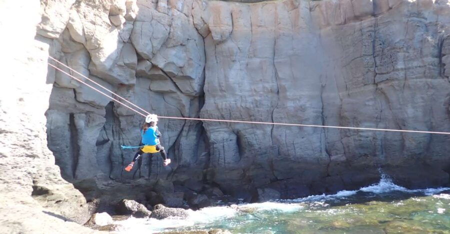 Las Palmas: Coastering/Via Ferrata, Water Jumping & Snorkeling