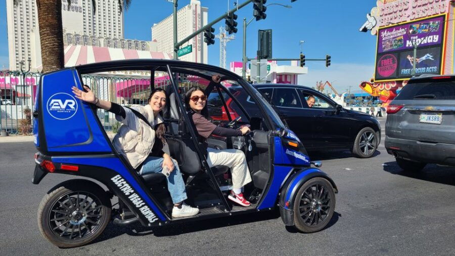 Las Vegas: Self-Drive Strip Tour in an Electric EVR Car - Good To Know