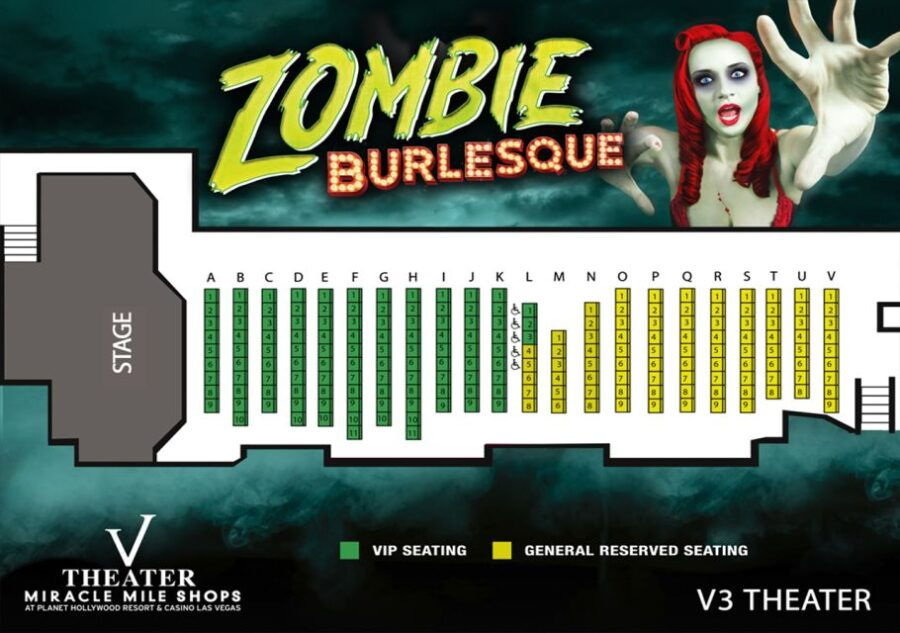 Las Vegas: Zombie Burlesque Comedy Musical Show Ticket - Good To Know