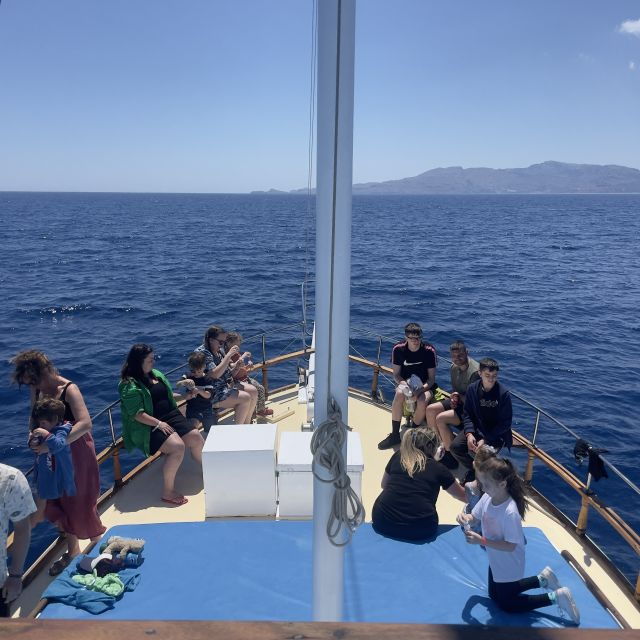 Lindos: Rhodes South-East Coast Cruise With Swim Stops