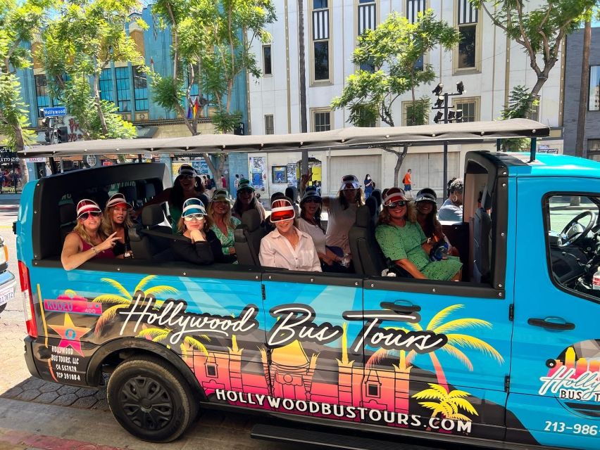 Los Angeles: Celebrity Homes and Hollywood Open-Air Bus Tour - Good To Know