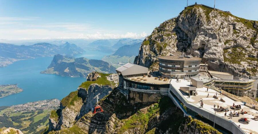 Lucerne: Mt. Pilatus Cable Car, Cogwheel Train & Lake Cruise