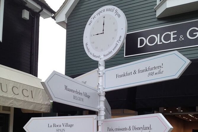 Luxury Shopping Experience at Bicester Village VIP Tour - Good To Know