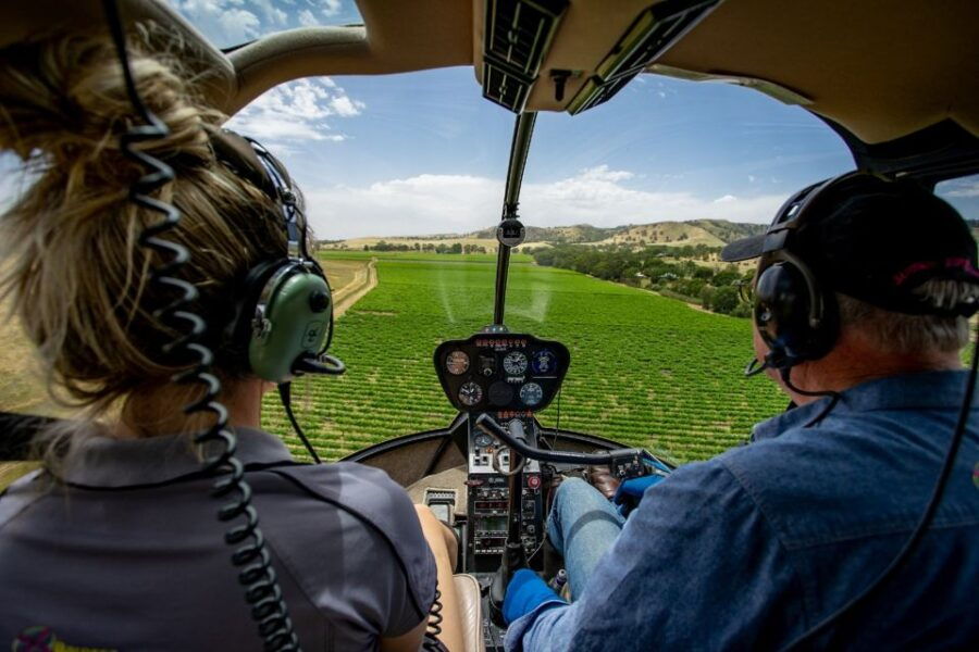 Lyndoch: Barossa Valley Helicopter Flight & Romantic Picnic