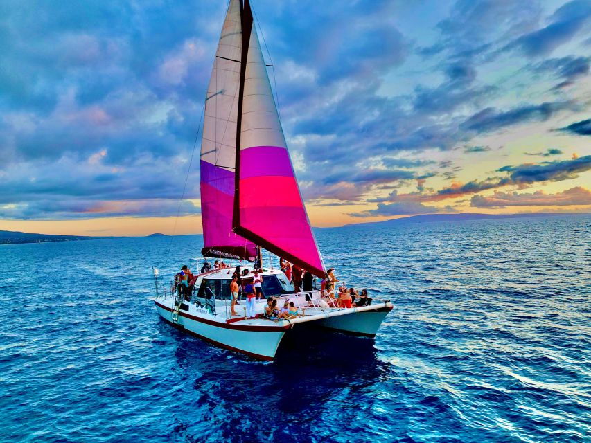 Maalaea Harbor: Sunset Sail and Whale Watching With Drinks