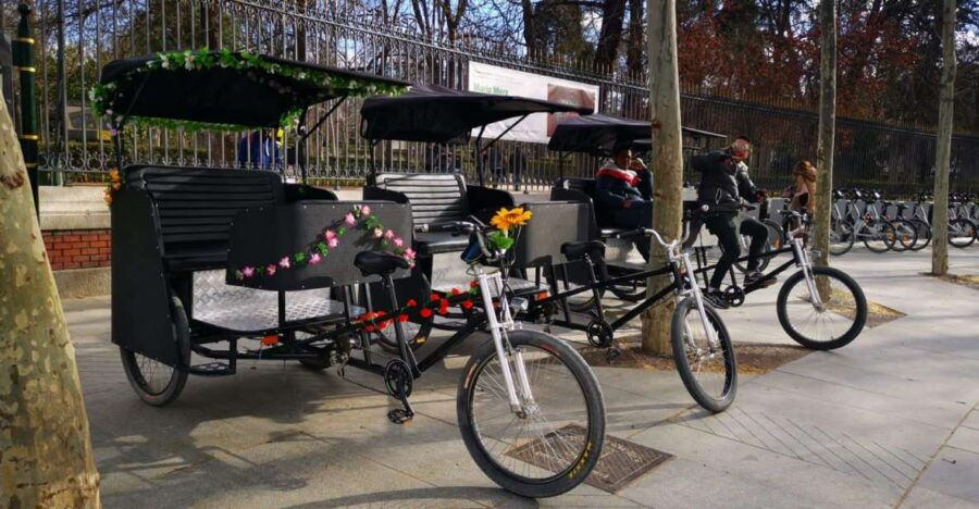 Madrid: Rickshaw Tour Through Retiro Park - Good To Know