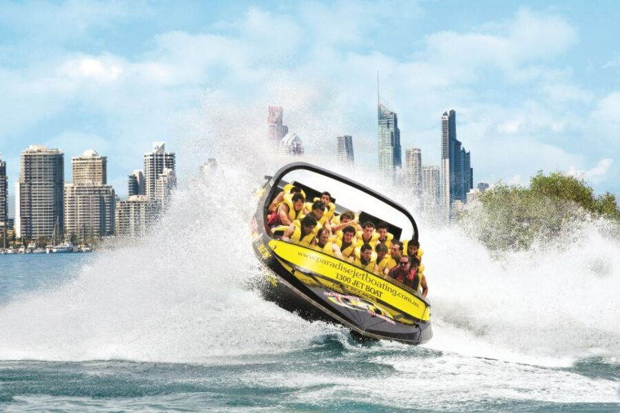 Main Beach: Gold Coast Jet Boating Adventure