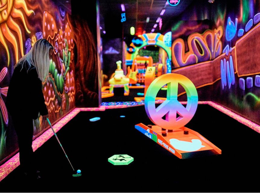 Mall of America: Rock of Ages Blacklight Mini Golf Ticket