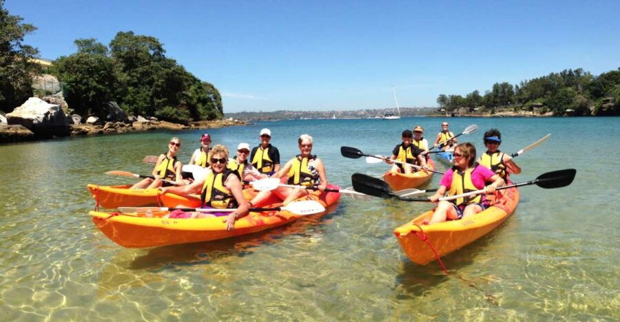 Manly: 3-Beach Kayak Tour With Lunch