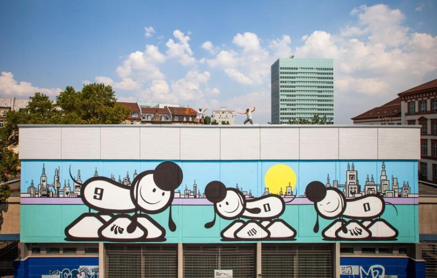 Mannheim: Guided Street Art Walking Tour