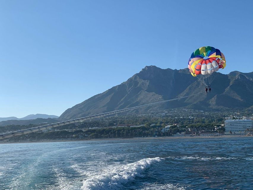 Marbella From the Heights: Parasailing
