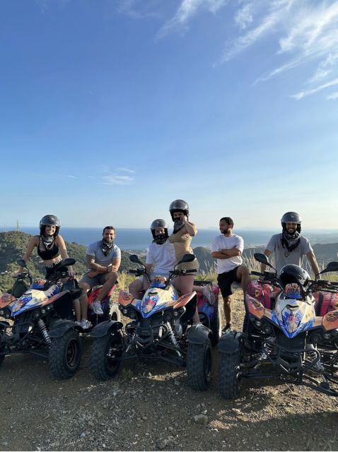 Marbella: Guided Quad Tour With Sea and Gibraltar Rock Views