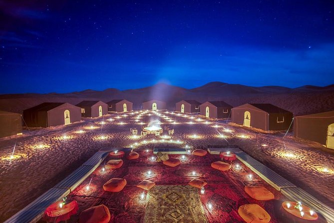 Marrakech Desert Trip Chigaga Dunes Riding Camel Sandboarding - Good To Know