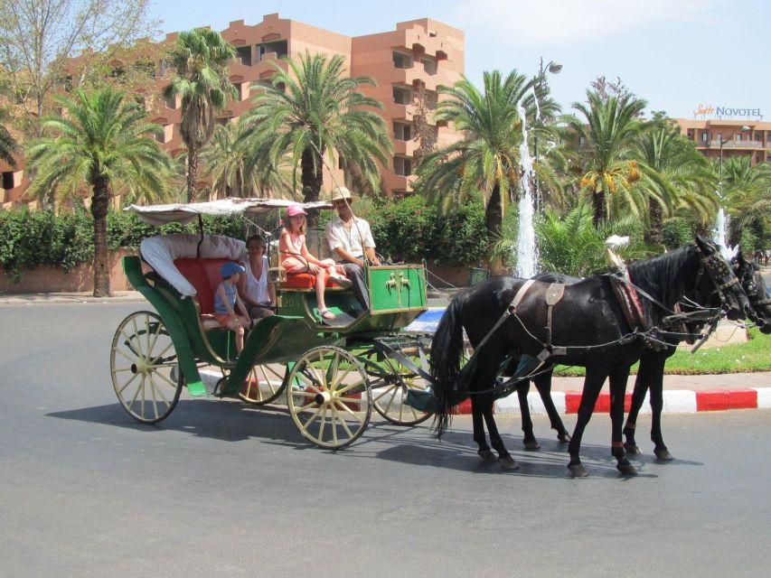 Marrakech: Majorelle & Menara Gardens Tour & Carriage Ride - Good To Know
