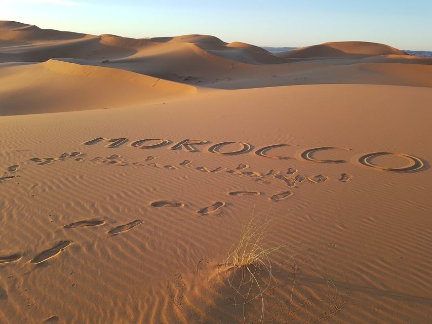 Marrakech to Merzouga: 3-Day Desert Adventure - Good To Know