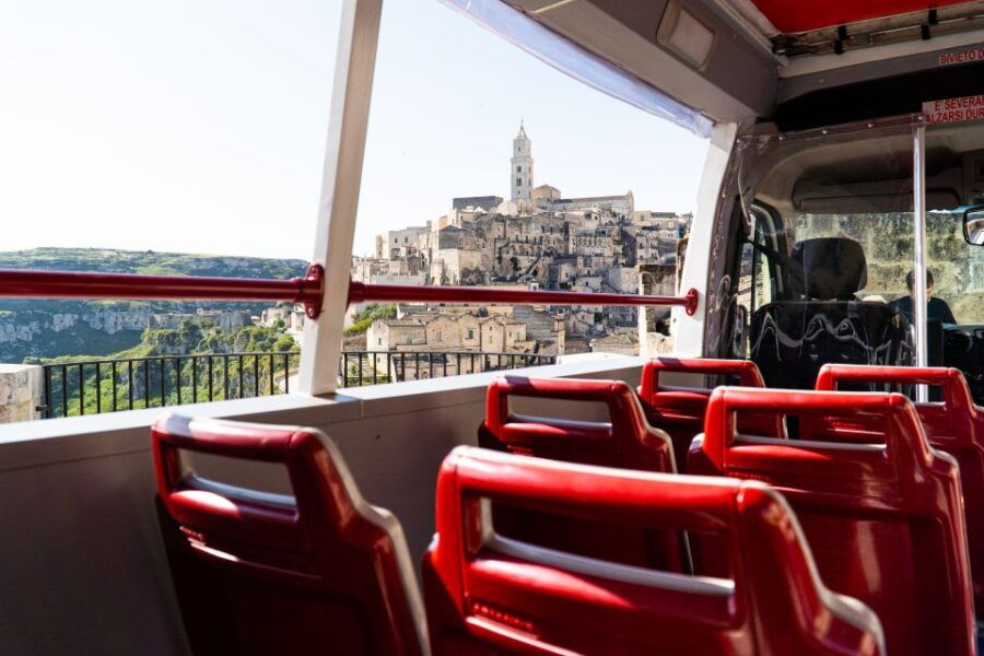 Matera: Official Open Bus Tour With Entrance to Casa Grotta