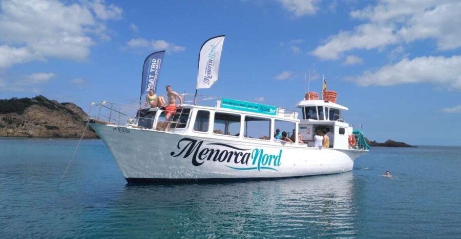 Menorca: North Coast Beaches Boat Cruise