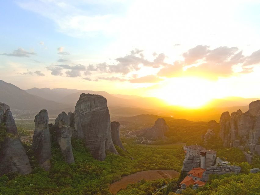 Meteora Sunset With Photos Stops & to the Cave of St. George