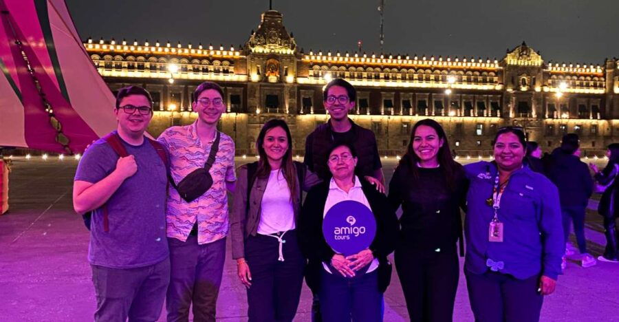 Mexico City at Night Walking Tour