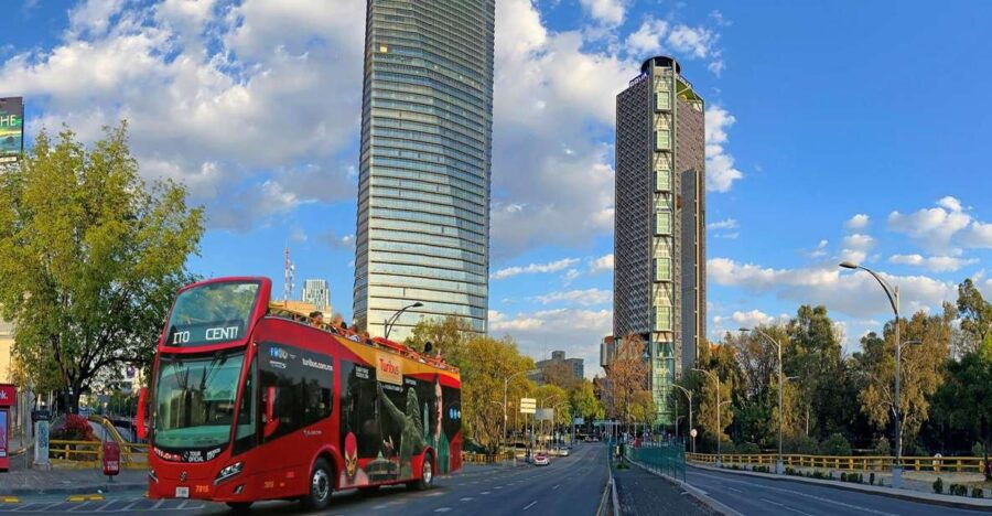 Mexico City: Hop-on Hop-off City Tour by Turibus