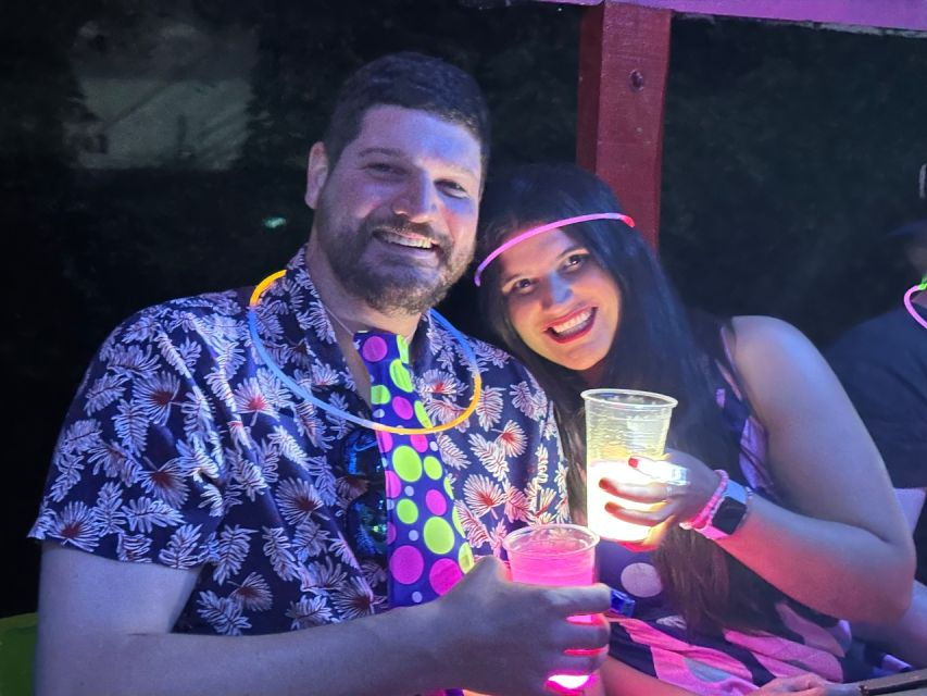 Mexico City: Xochimilco Neon Night Traditional Boat Party