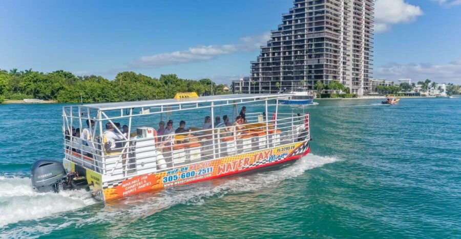 Miami: Hop-on Hop-off Boat Cruise - Good To Know