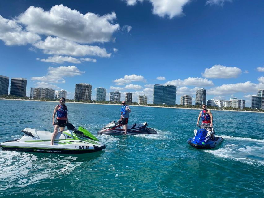 Miami: Jet Skis Adventure Complementary Boat Ride - Good To Know