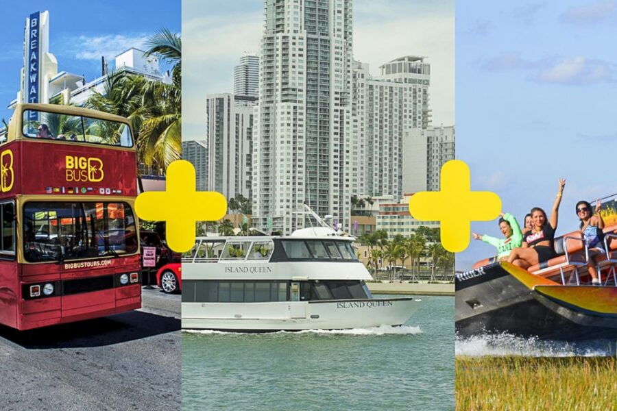 Miami: Open-Top Bus Tour, Biscayne Bay Cruise, & Everglades - Good To Know