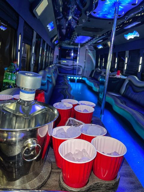 Miami Pool Tour With Premium Open Bar & Party Bus Experience - Good To Know