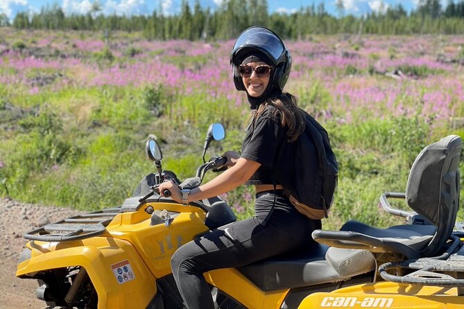 Midnight Sun ATV Ride During the Golden Hour From Rovaniemi - Good To Know