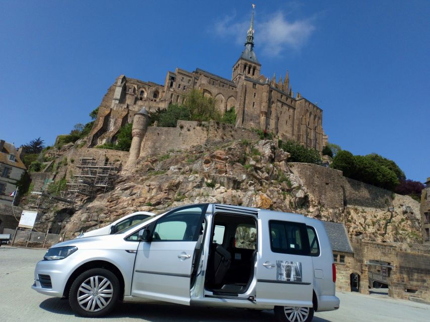 Mont-Saint-Michel: Private Full Day Tour From Caen or Bayeux